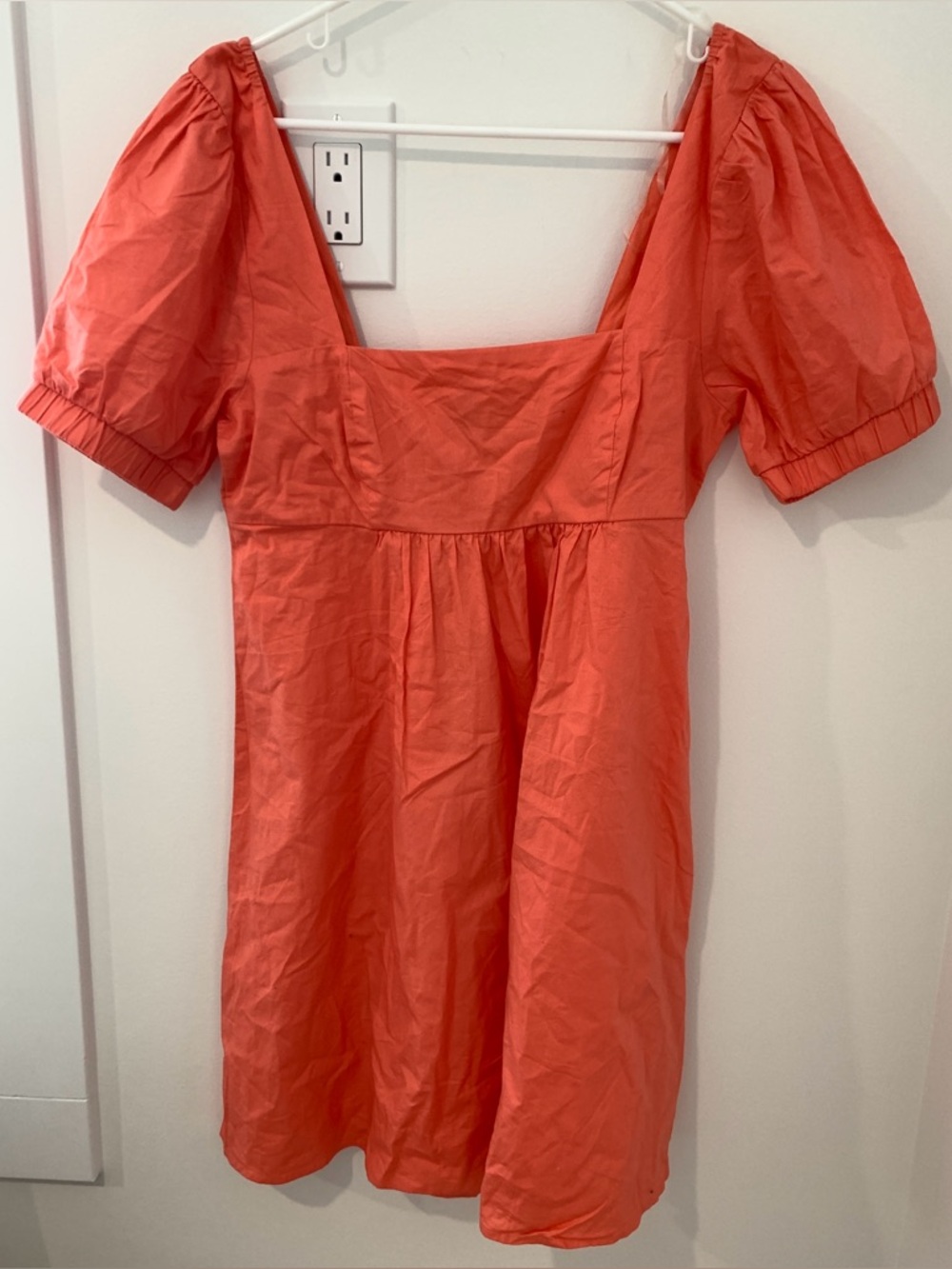 Wild Fable orange babydoll dress